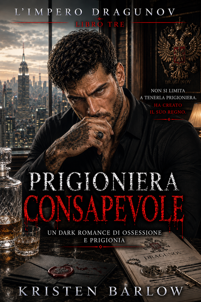 Prigioniera Consapevole: Una Dark Bratva Obsession e Intrappolamento Romance
